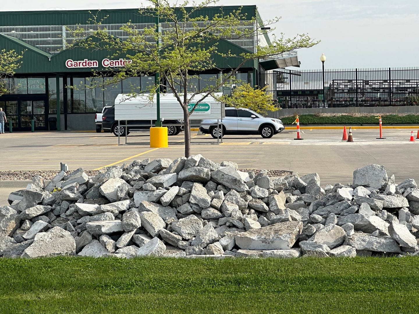 Parking Lot Concrete Repair