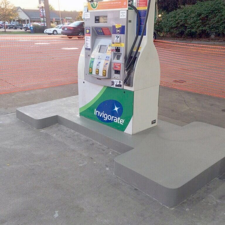 Concrete Gas Station